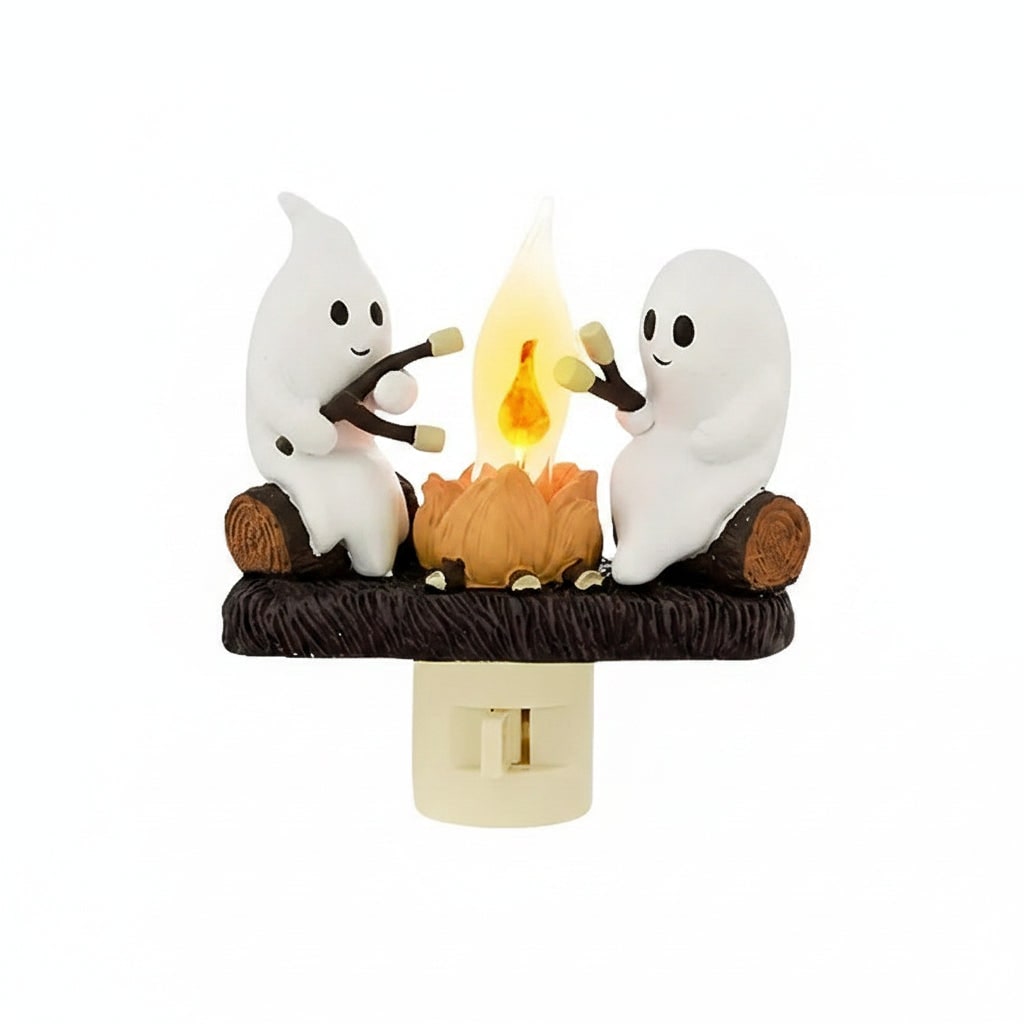 Halloween Decoration Plug-In Night Light LED Ghost Dunk Room - Image 6
