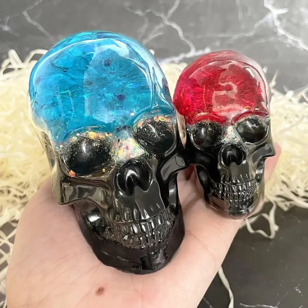 Halloween Decoration Skull Silicone Mold Fun Crafting Tool - Image 3