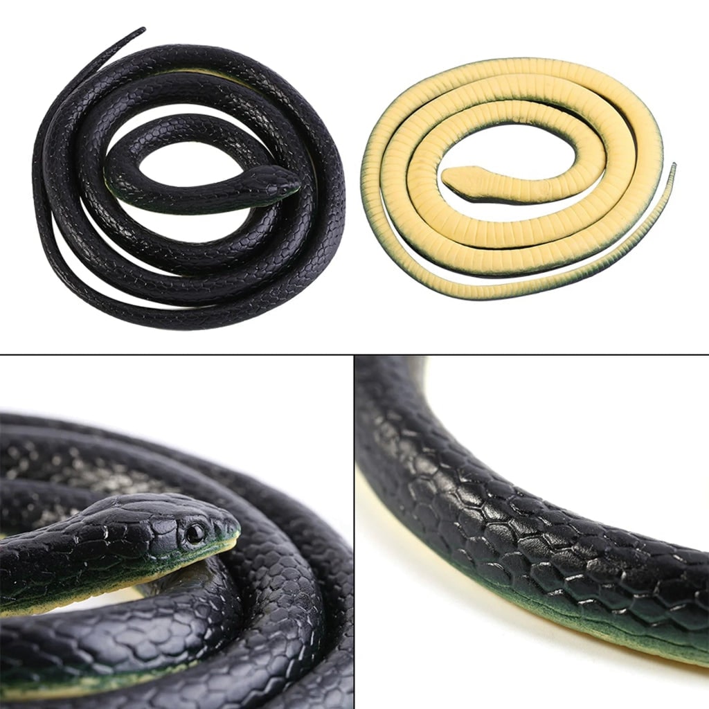 Halloween Decoration Snake Prop Realistic Indoor Display - Image 3