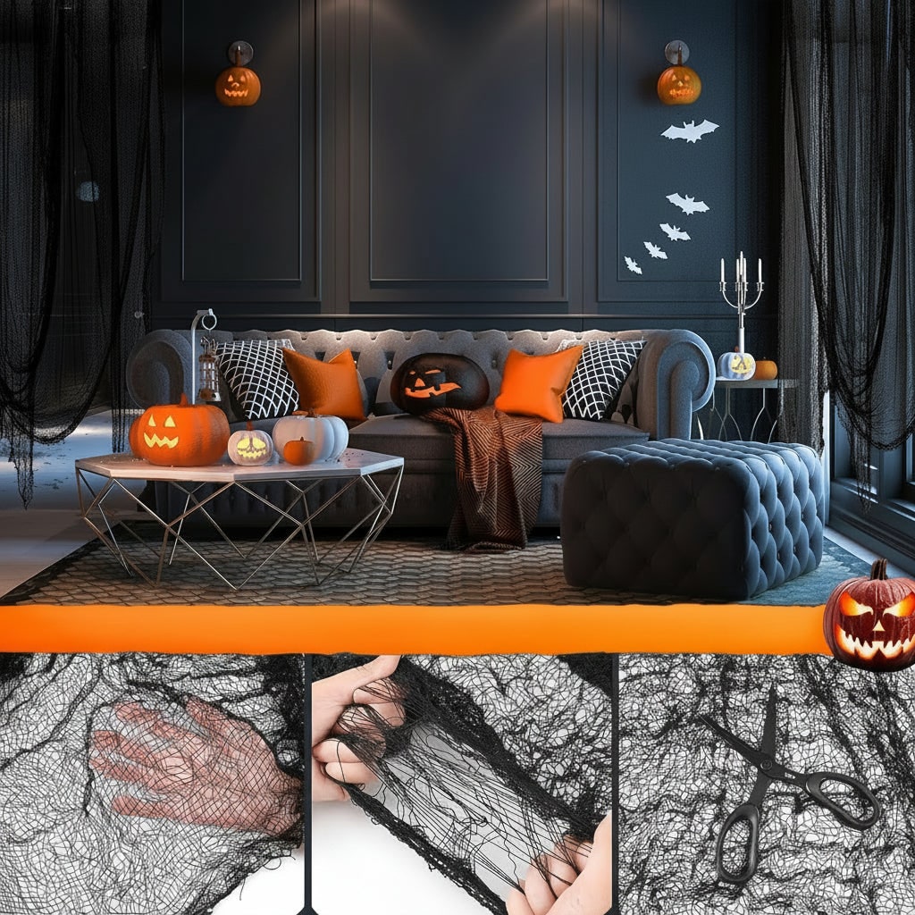 Halloween Decoration Stretchable Fabric Indoor Decor - Image 2