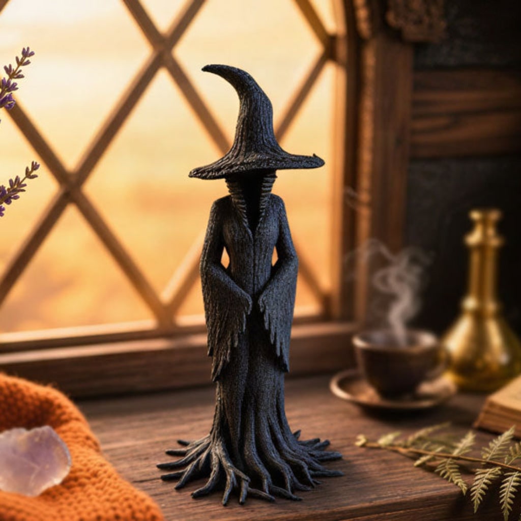 Halloween Decoration Witch Decoration Home Decor Figurine - Image 2
