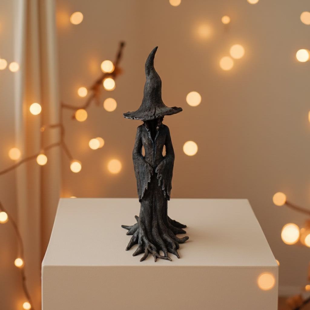 Halloween Decoration Witch Decoration Home Decor Figurine - Image 4