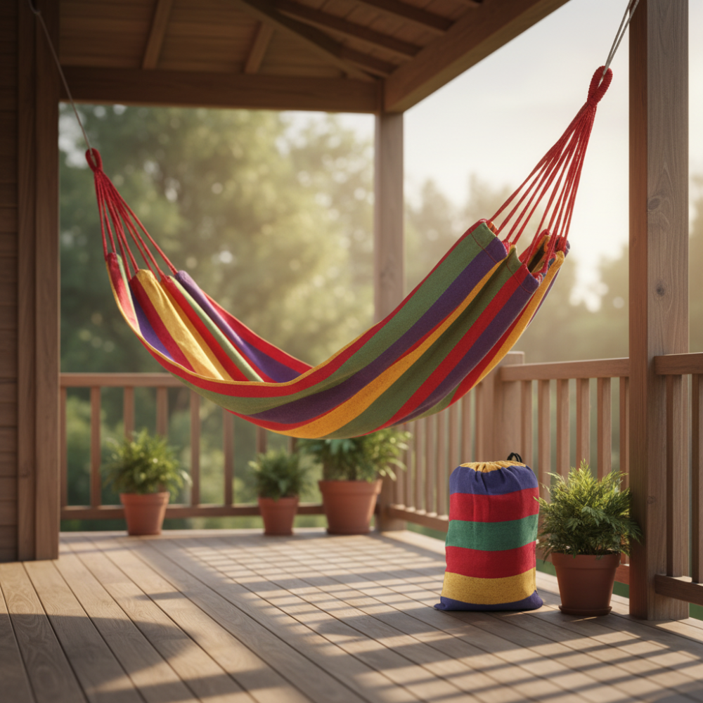 Hammock for Camping Outdoor Hammock Portable Straps - Image 7