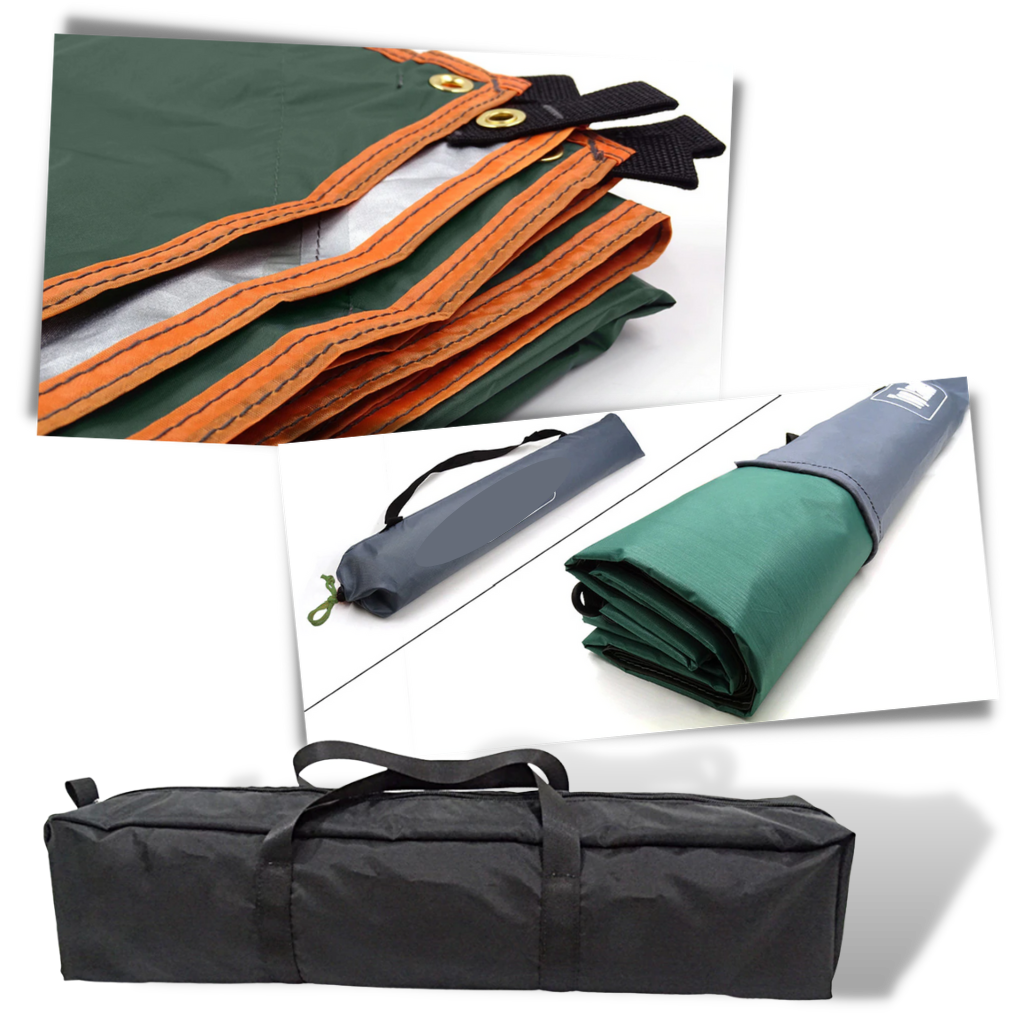 Heavy Duty Tarp Waterproof Camping Grommet Reinforced - Image 4