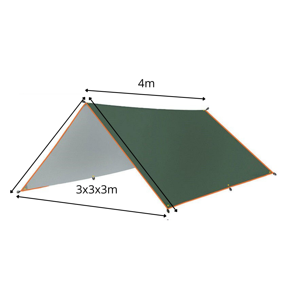Heavy Duty Tarp Waterproof Camping Grommet Reinforced - Image 7