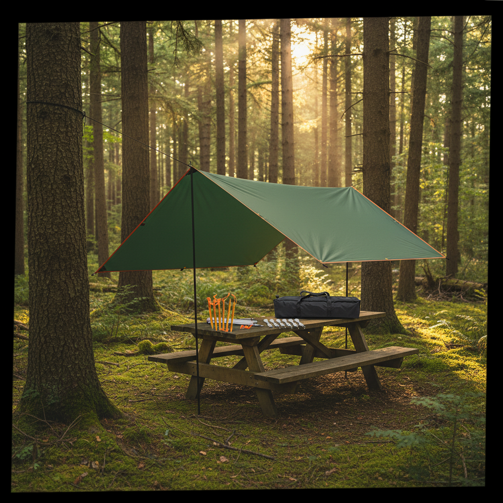Heavy Duty Tarp Waterproof Camping Grommet Reinforced - Image 8