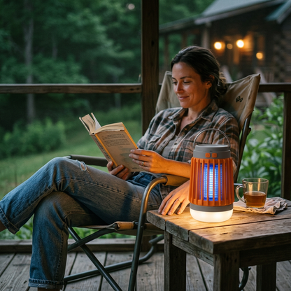 USB Rechargeable Mosquito Zapper UV Light Indoor Lantern
