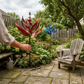 Weatherproof Wind Spinner Decorative Garden Hanging