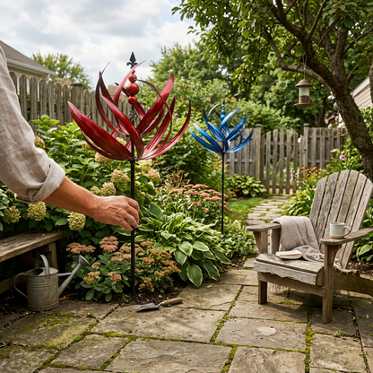 Weatherproof Wind Spinner Decorative Garden Hanging