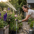 Quick Setup Garden Sprinkler Tripod Adjustable Height
