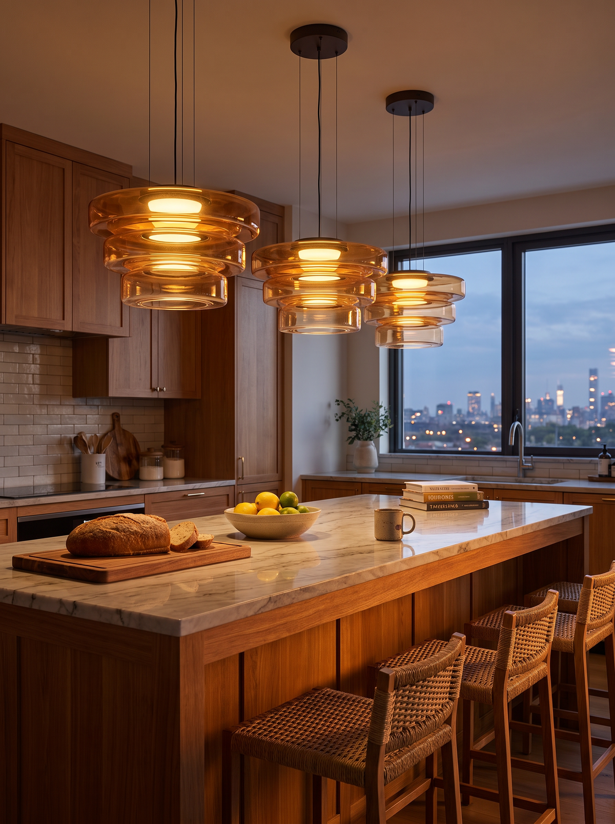Bauhaus Glass Pendant Lamp lifestyle 2