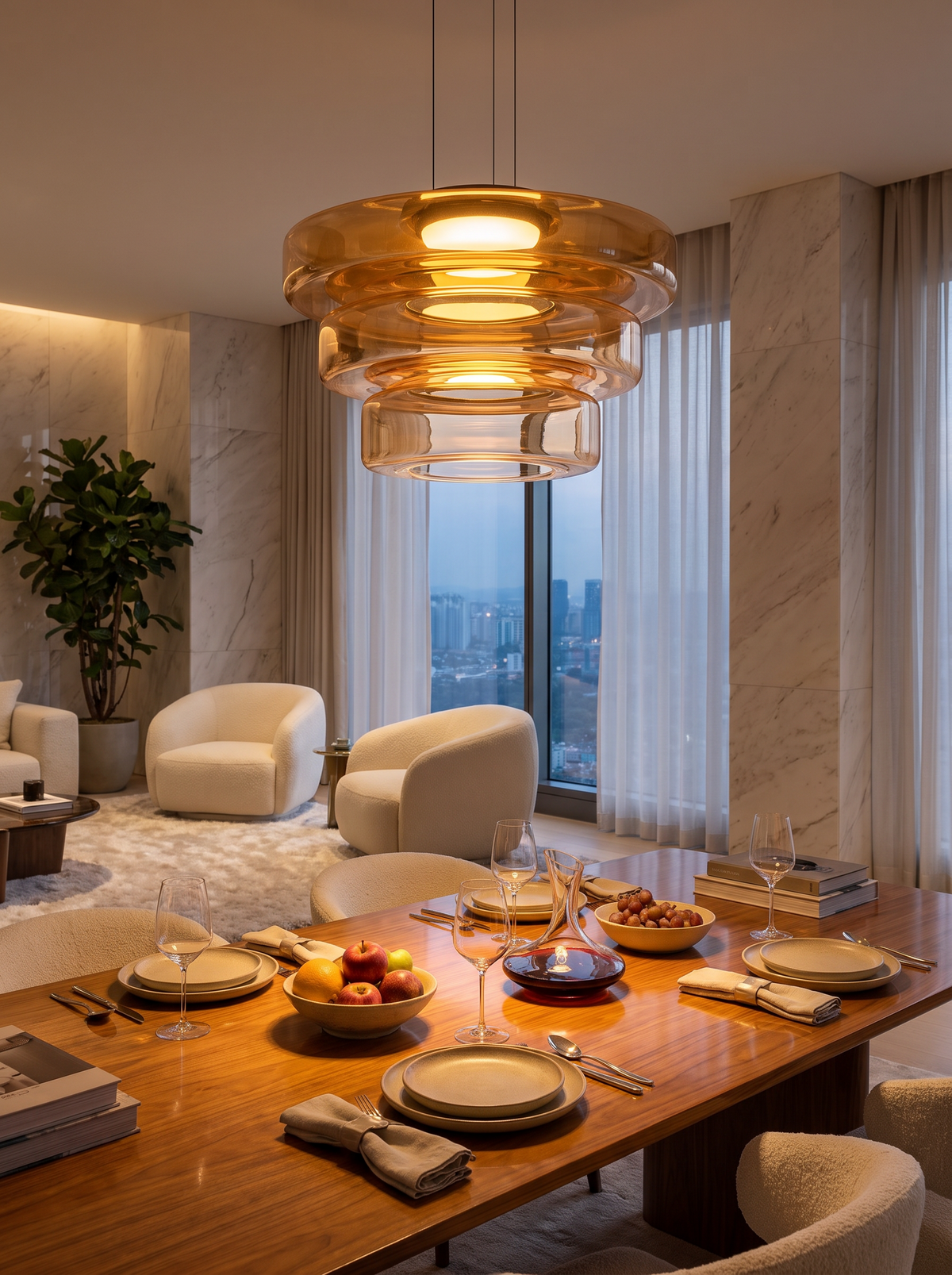 Bauhaus Glass Pendant Lamp lifestyle 1