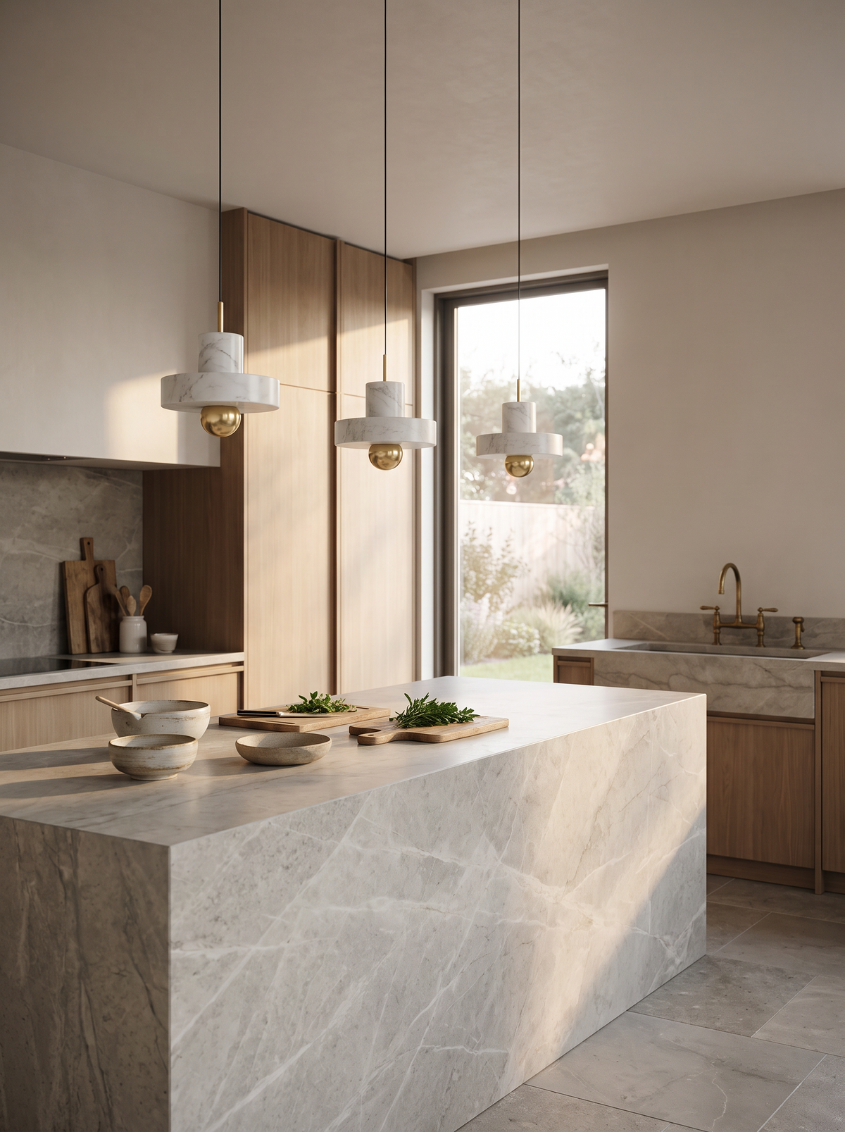 Natural Marble Pendant Lamp lifestyle 3