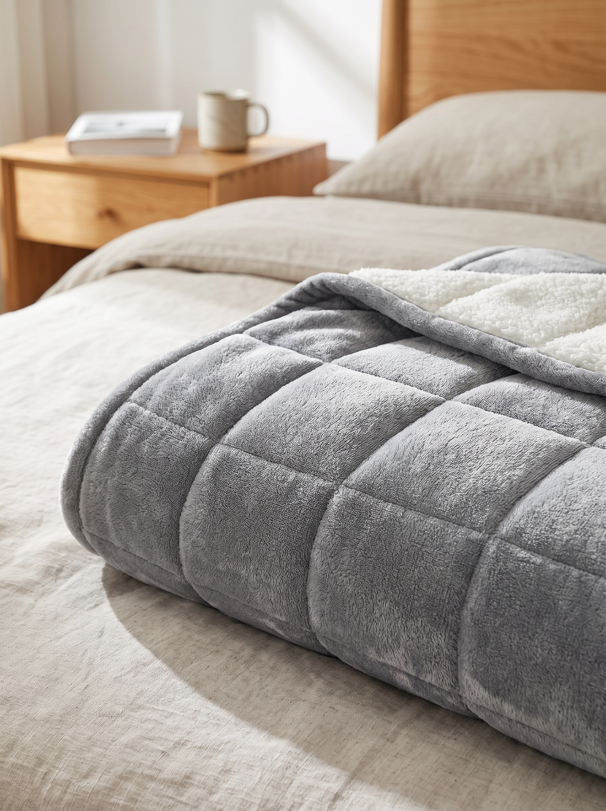 Warm Flannel Winter Sofa Blanket lifestyle 2