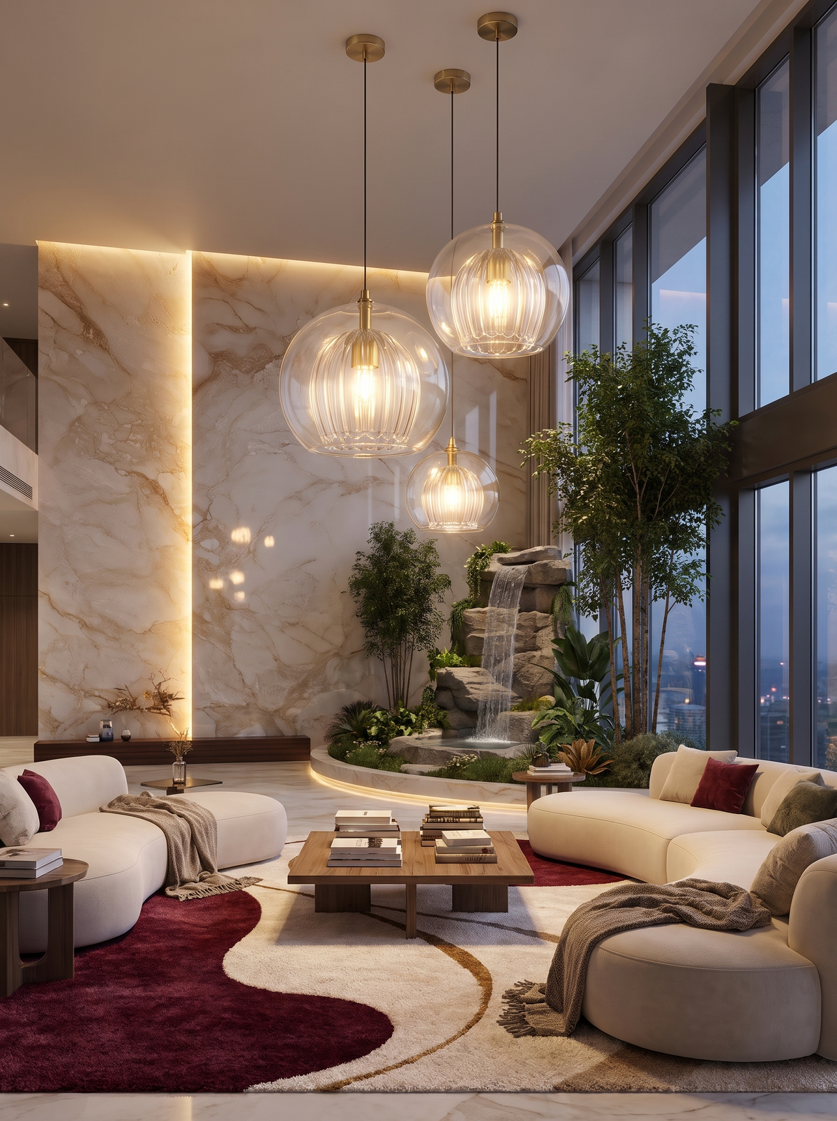 Elegant Glass Ambient Pendant lifestyle 3