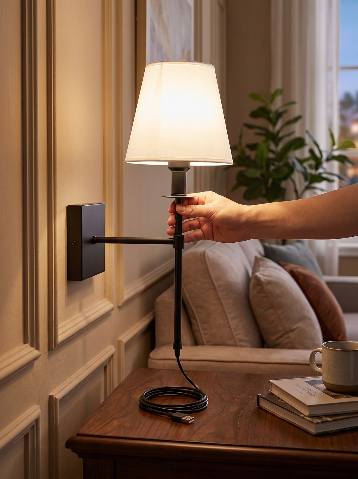 Rechargeable Wireless Wall Light lifestyle 3