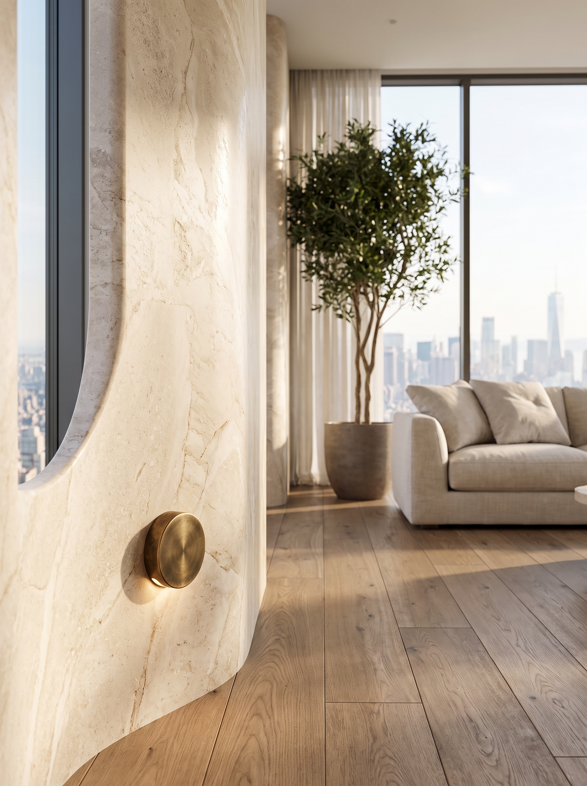 Modern LED Accent Wall Sconce lifestyle 3