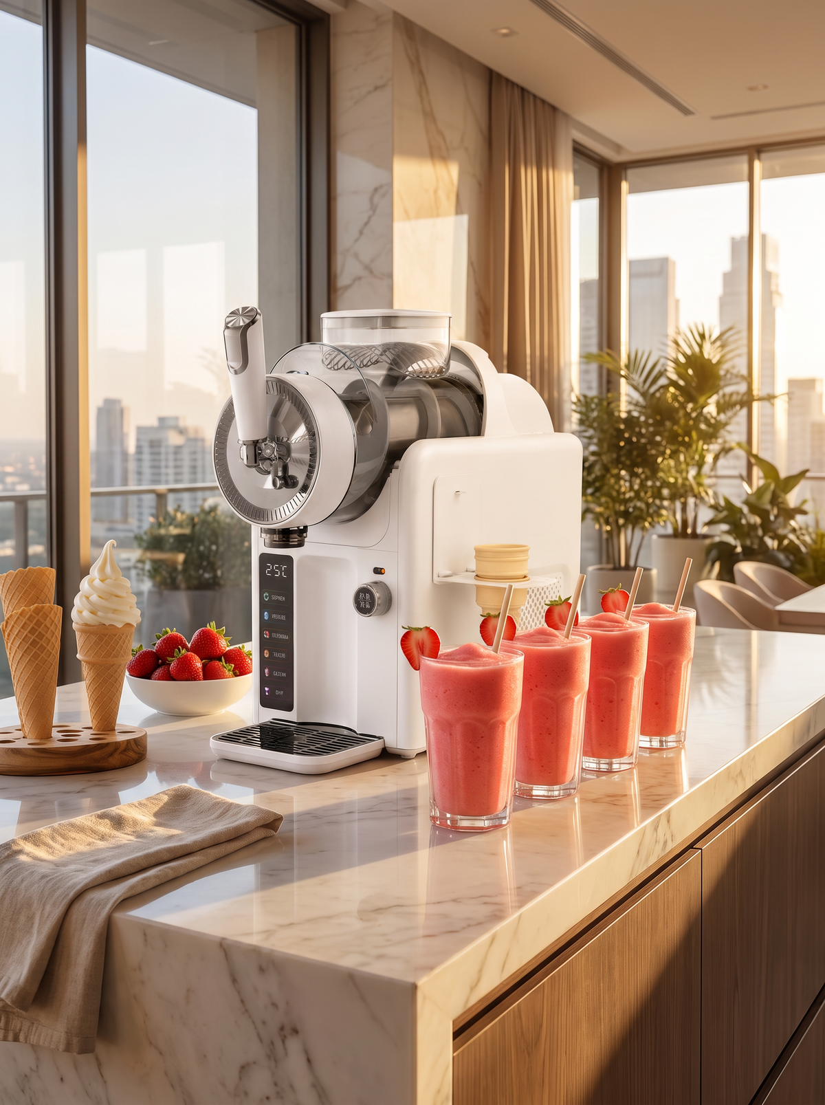 Slush and Frozen Drink Maker Machine lifestyle 2