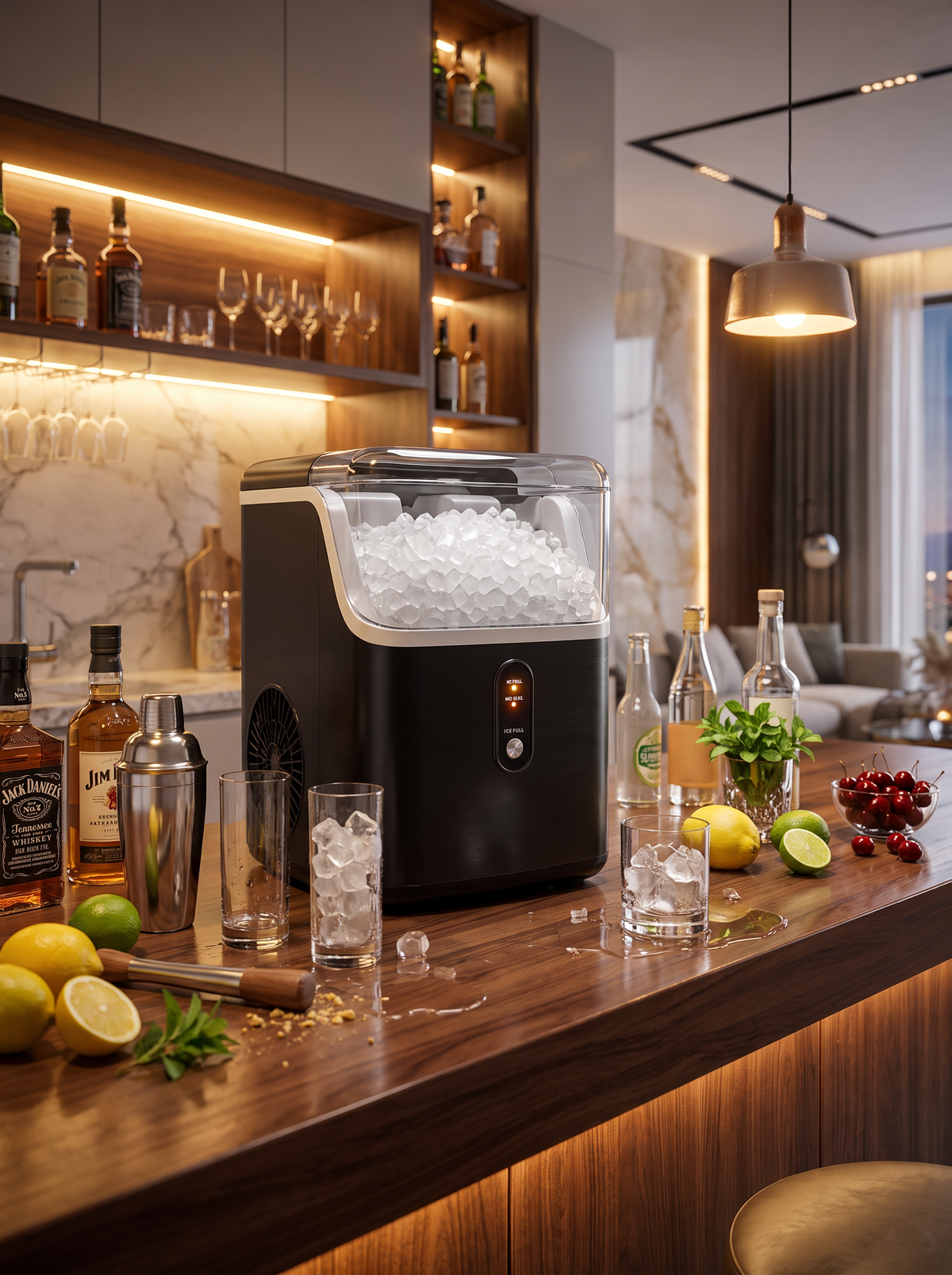 High Output Nugget Ice Maker Machine lifestyle 2