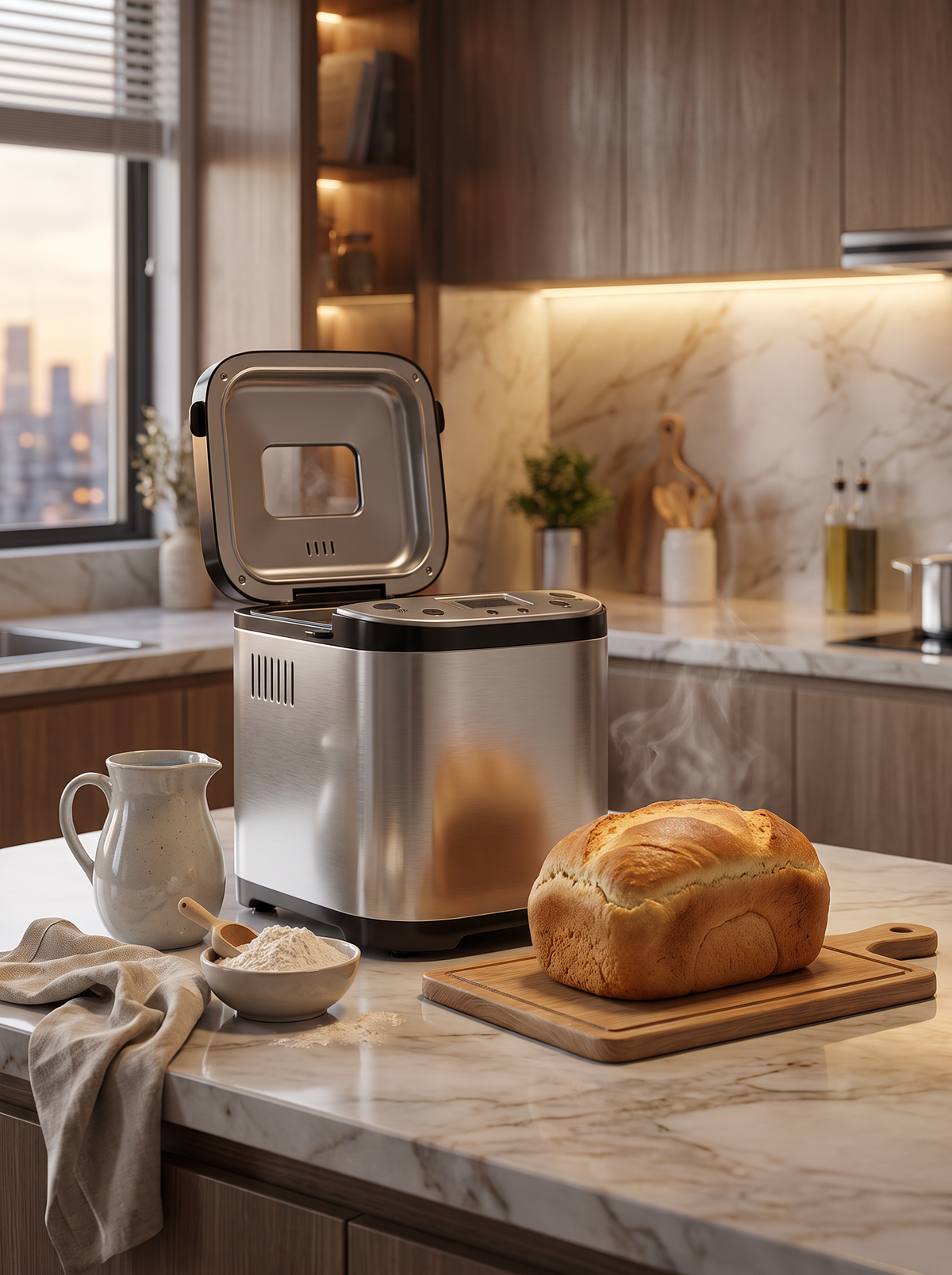 Digital Automatic Bread Maker lifestyle 1