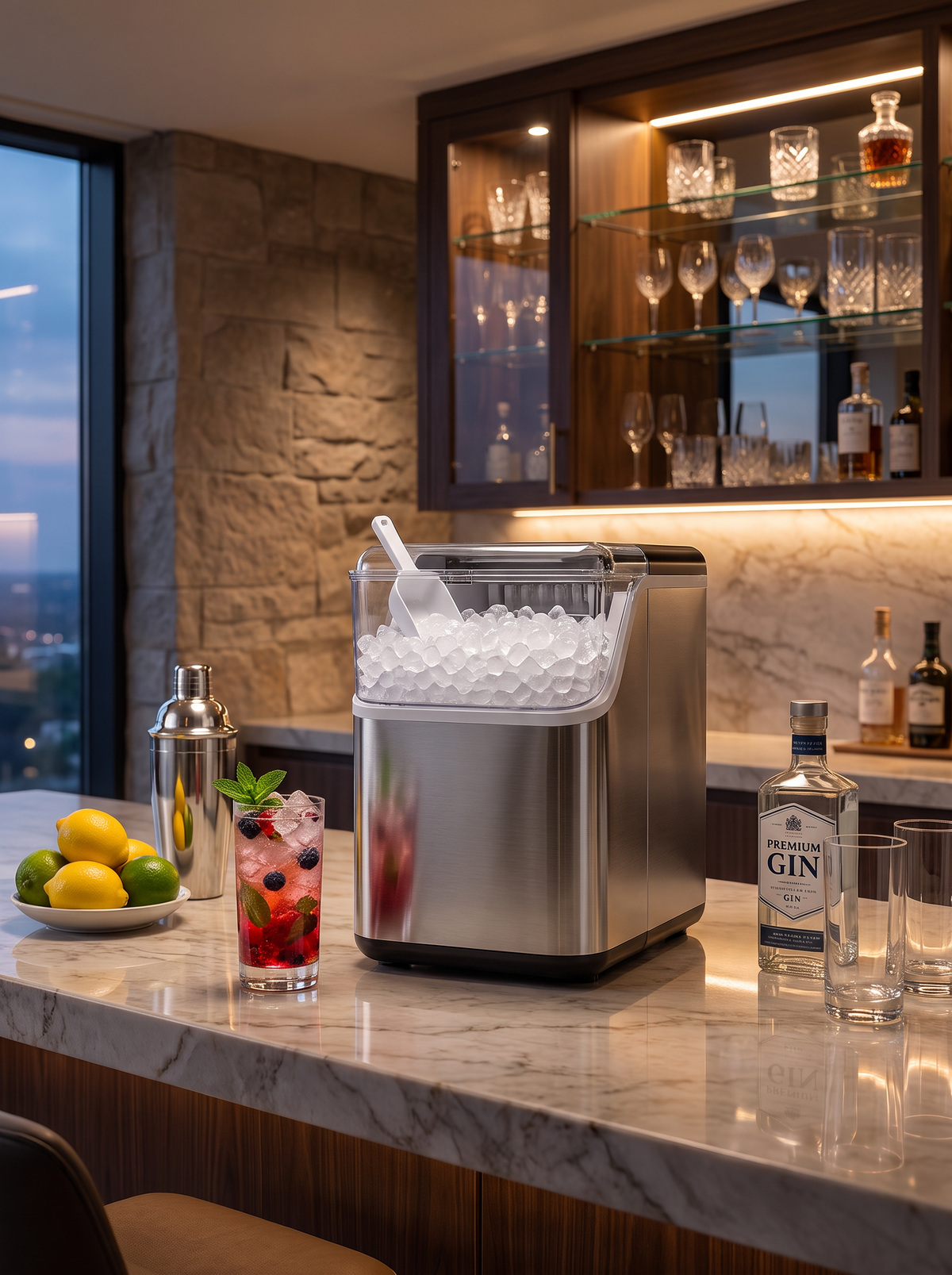 High Capacity Countertop Ice Machine lifestyle 1