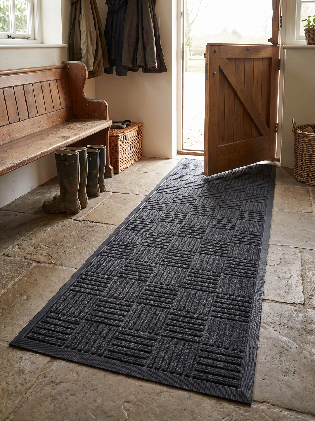 Dirt Trapping Entryway Floor Rug lifestyle 3