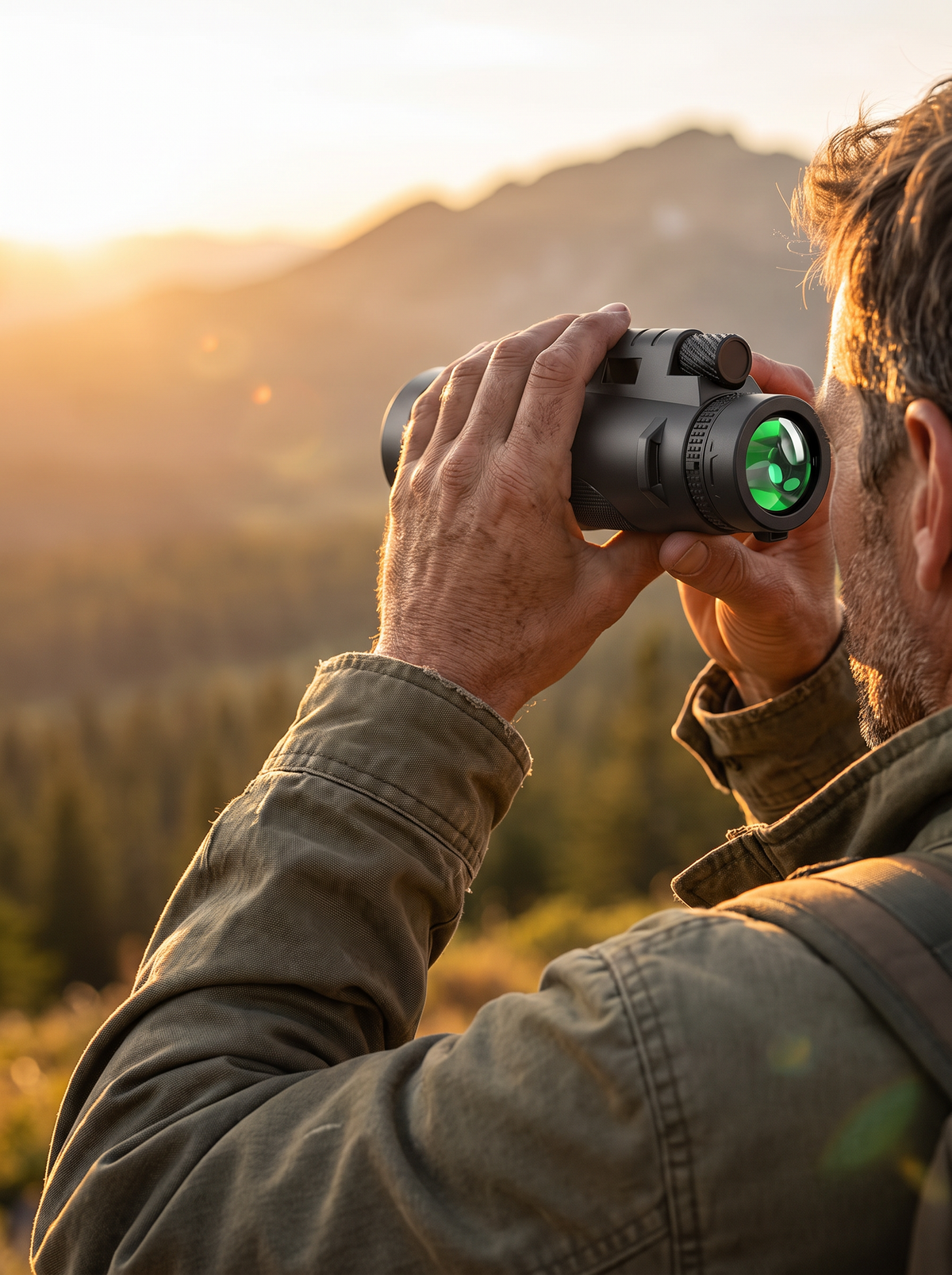 HD Monocular Telescope with Phone Mount lifestyle 3