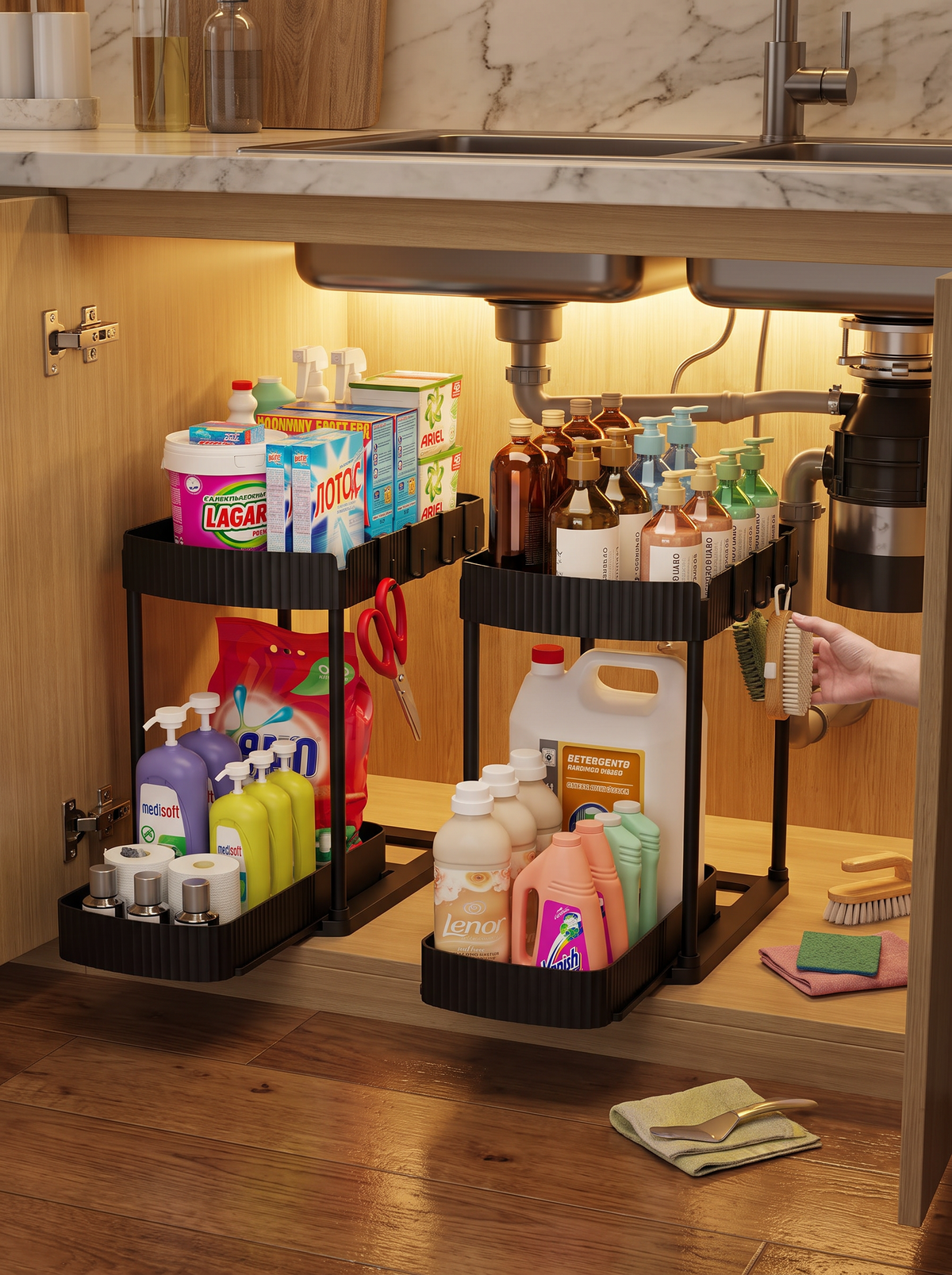 Under Sink Organiser Drawer Set lifestyle 3