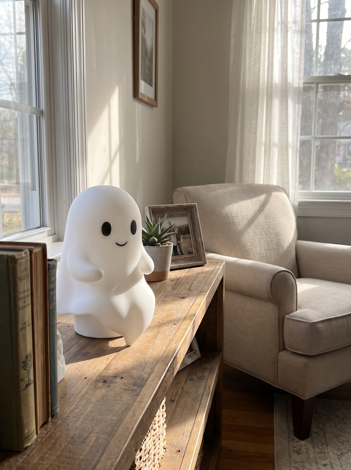 Ghost Warm LED Bedside Night Light lifestyle 3