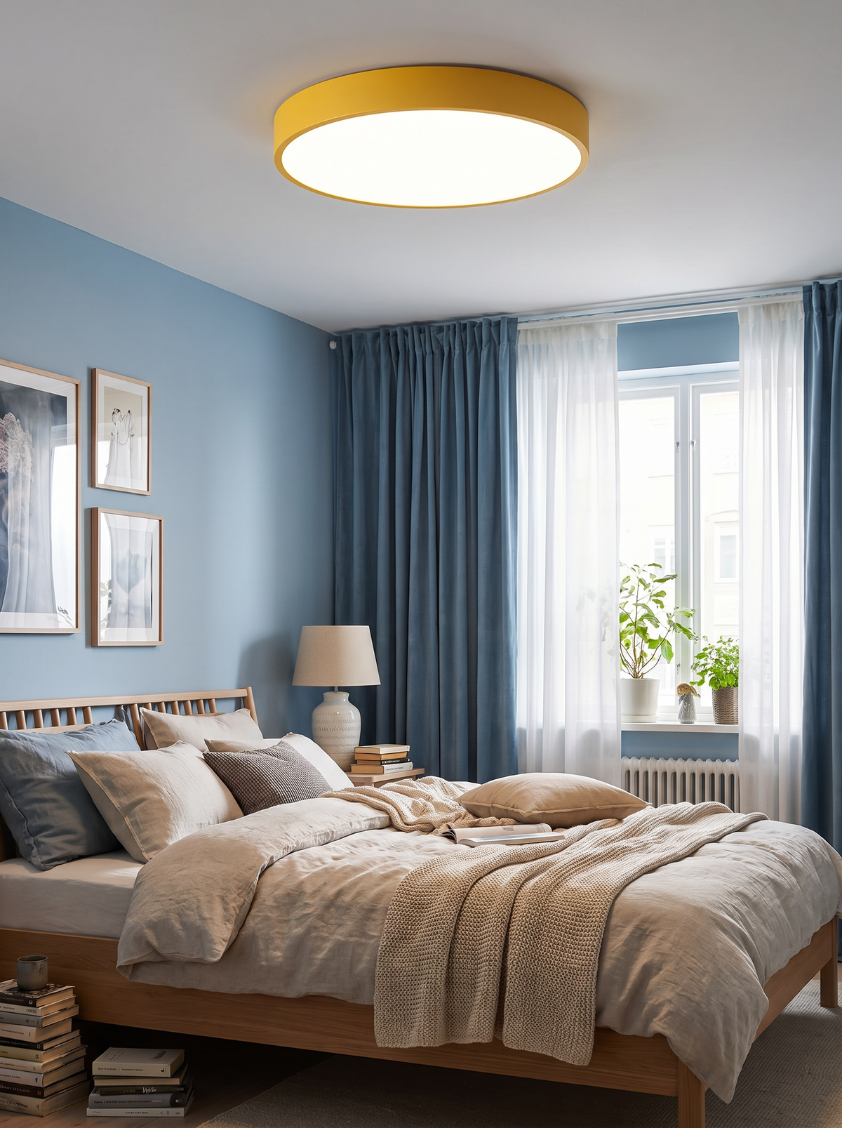 Round LED flush mount ceiling light 3