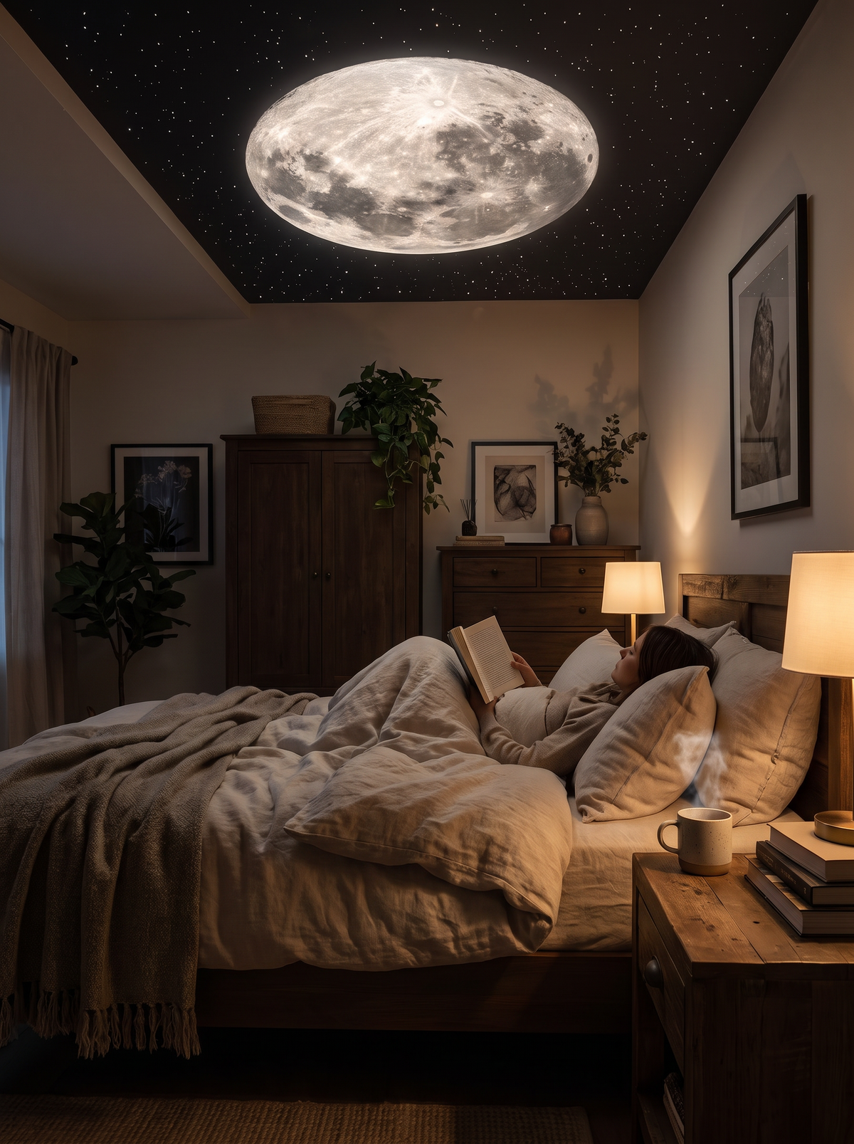 Galaxy star night light projector 3