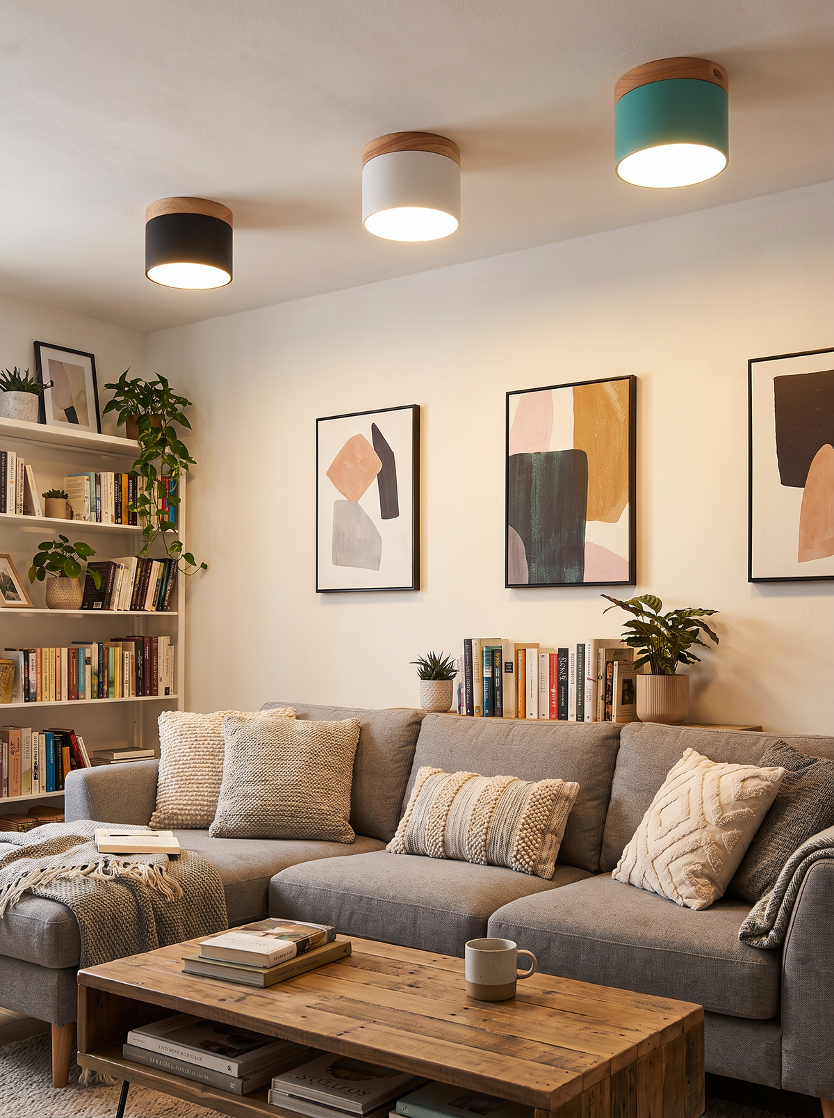 Even light with no hotspots on a ceiling