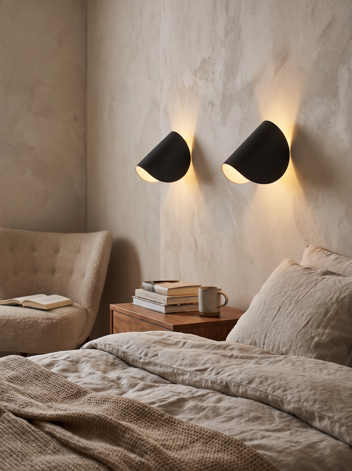 Rotating bar changing the light shape