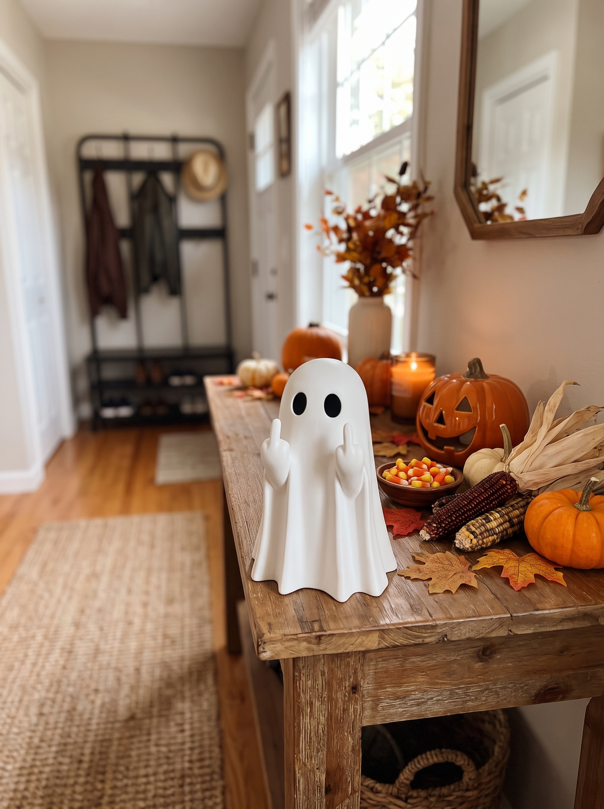 Ghost statue lifestyle 1