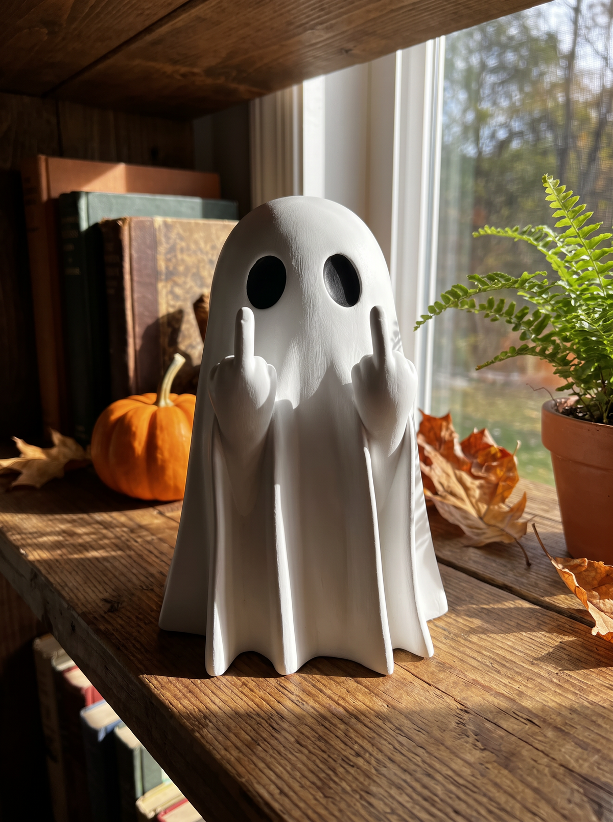Ghost statue lifestyle 2