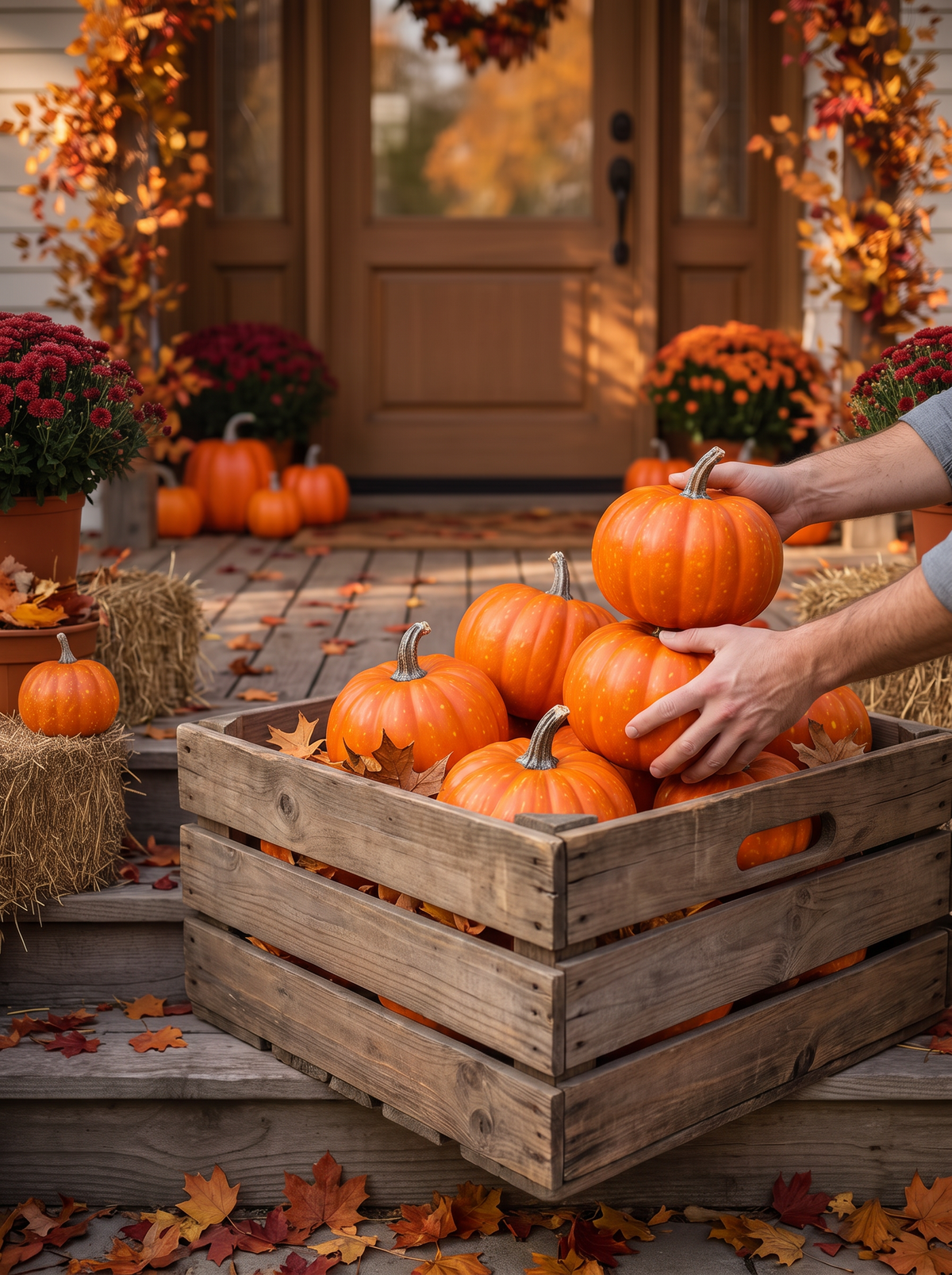 Decorative pumpkins lifestyle 3