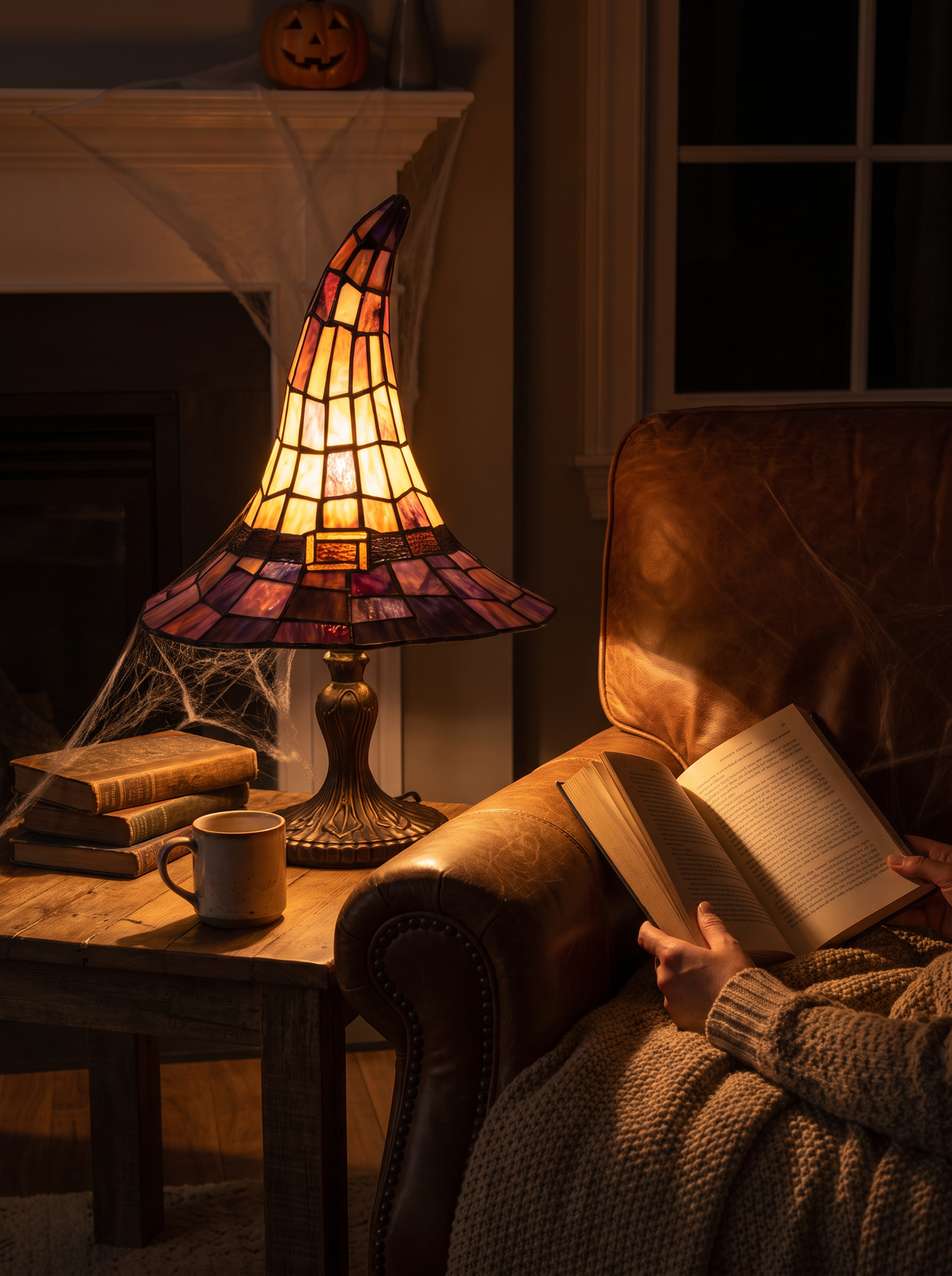 Witch hat lamp lifestyle 2