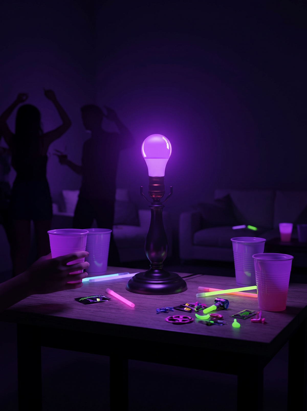 UV black light bulb lifestyle 3