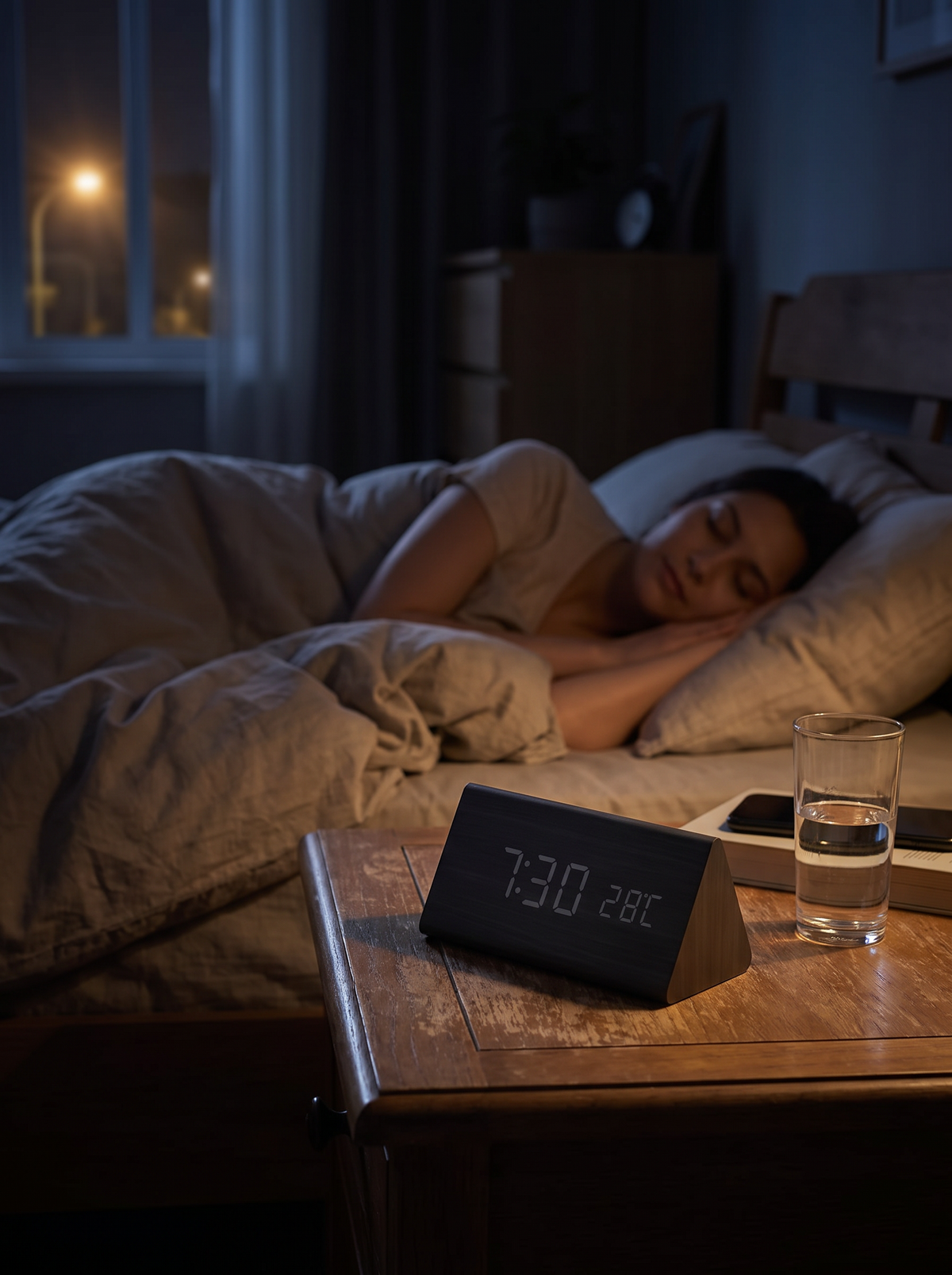 Digital alarm clock lifestyle 2
