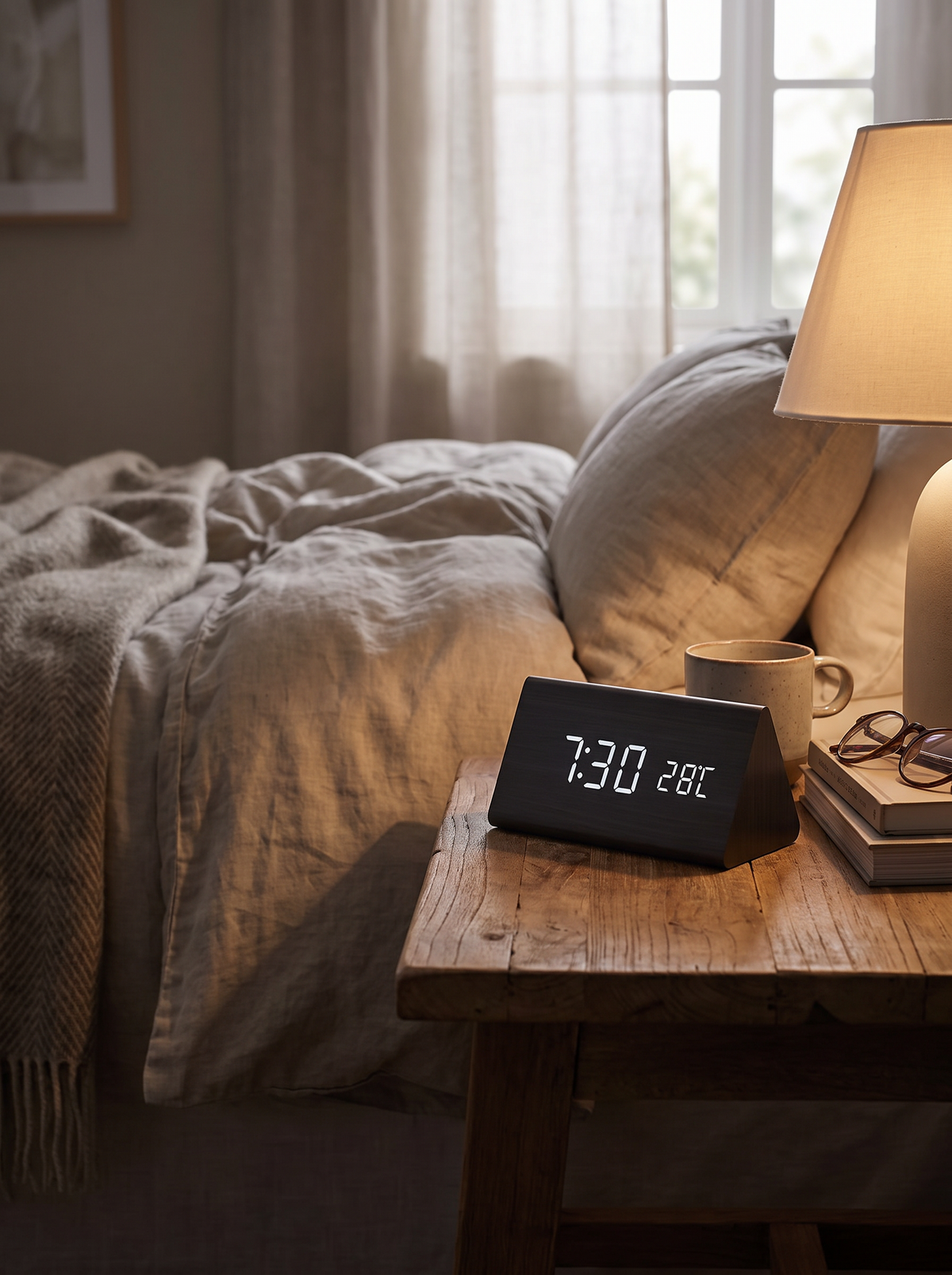 Digital alarm clock lifestyle 1