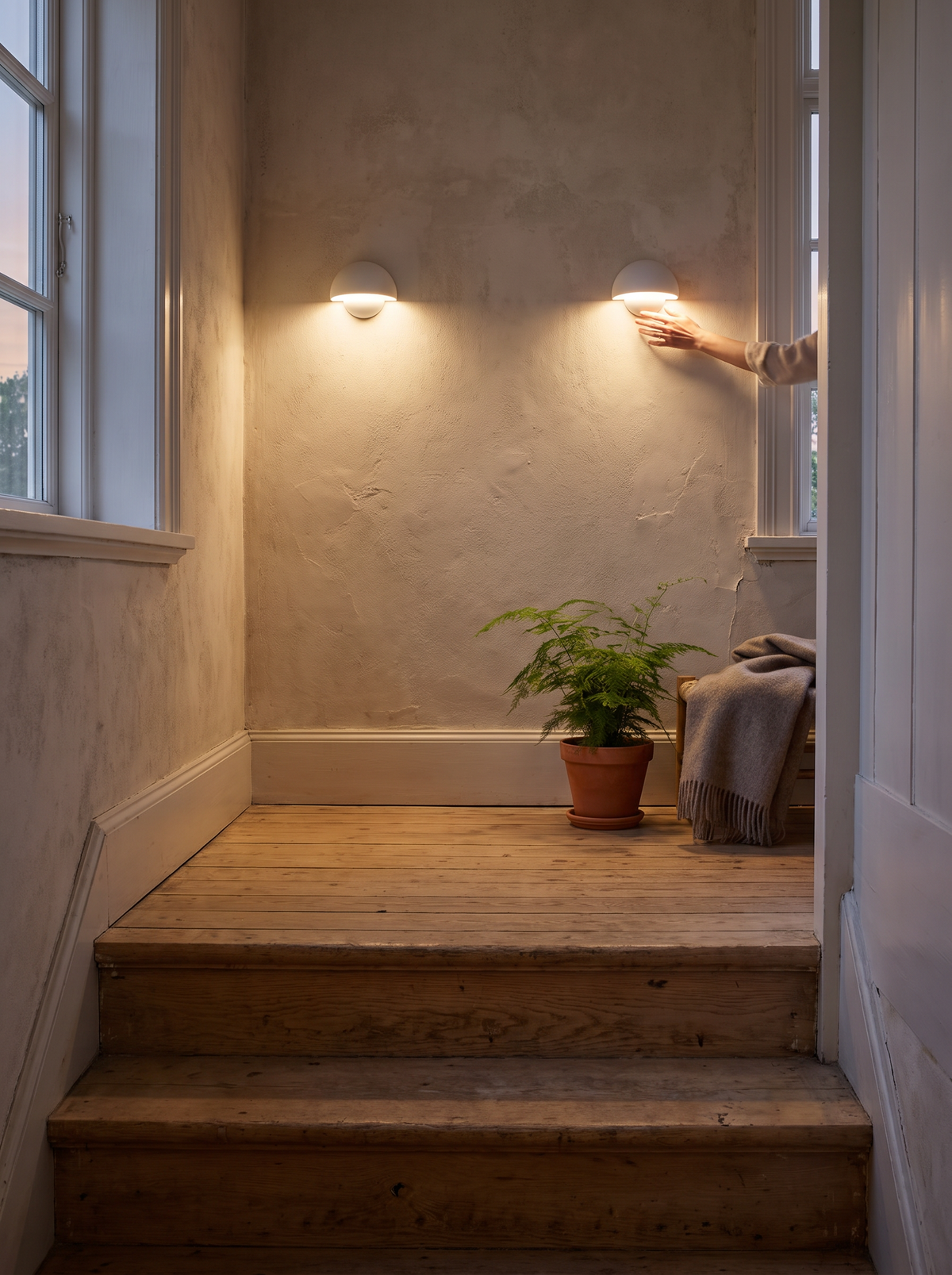 Battery wall light lifestyle 1