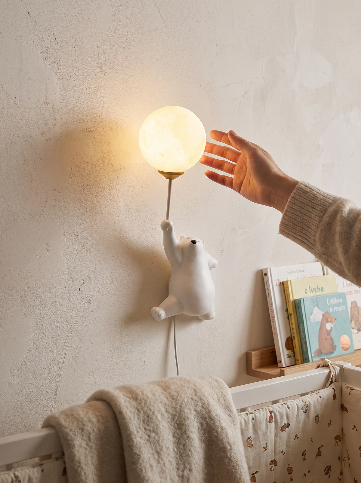 Bear wall lamp lifestyle 2
