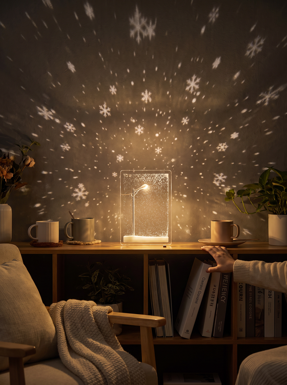 Snowfall projector lifestyle 1