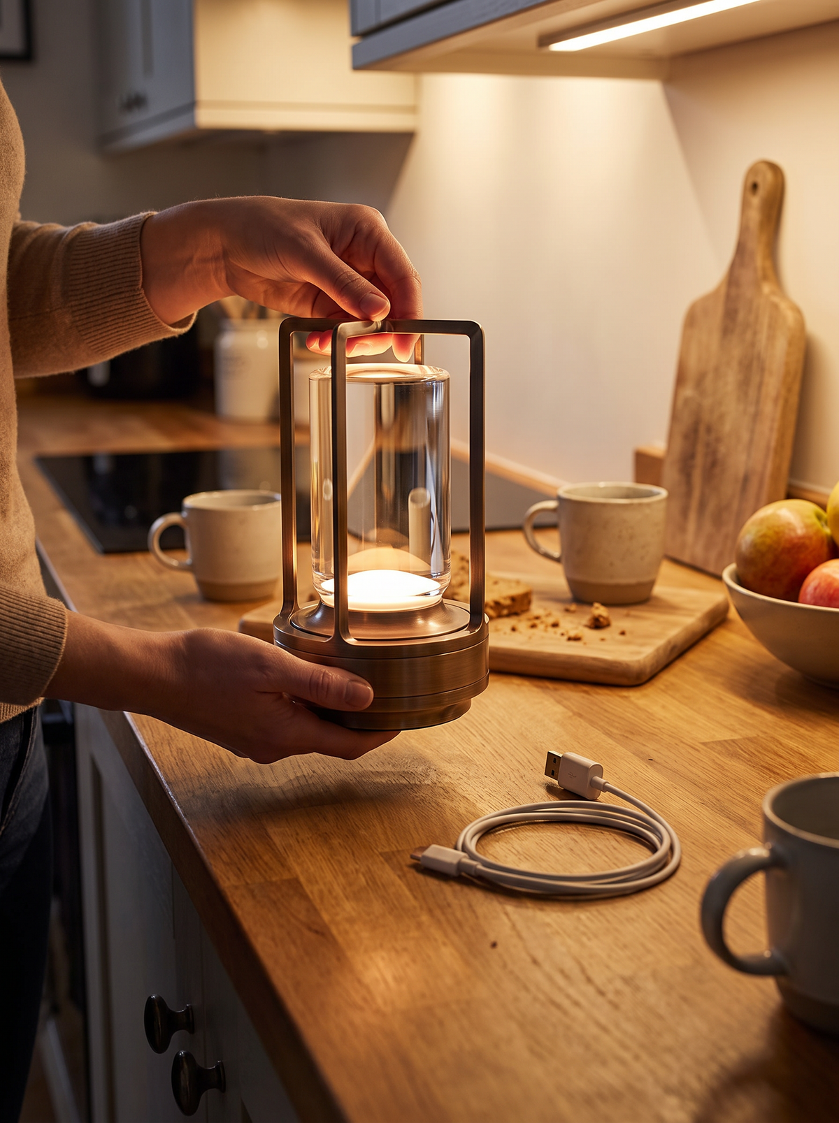 Outdoor lantern lifestyle 1