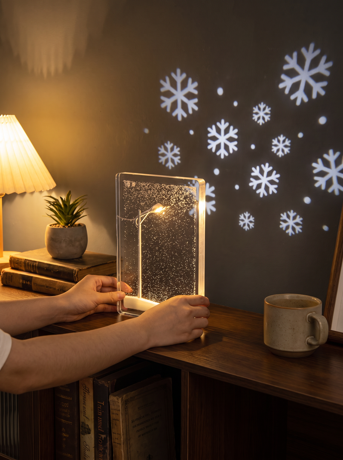 Snowfall projector lifestyle 2