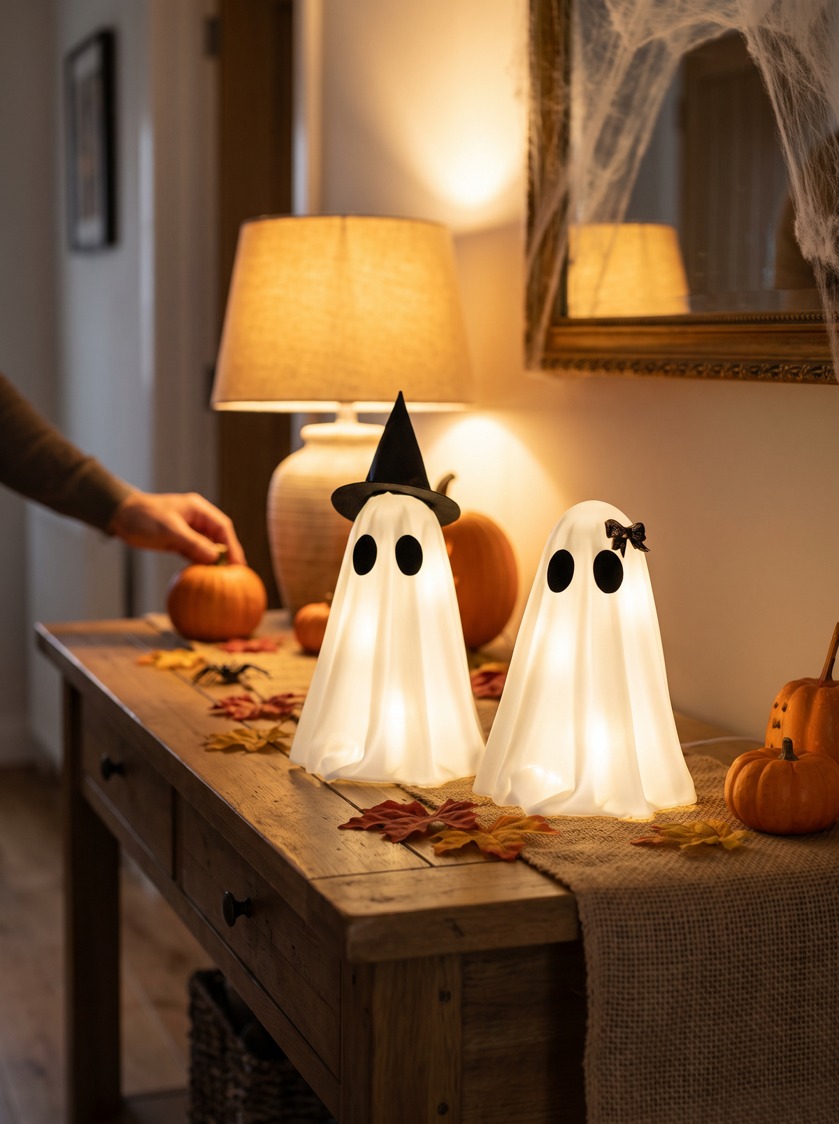Indoor ghost figures lifestyle 1