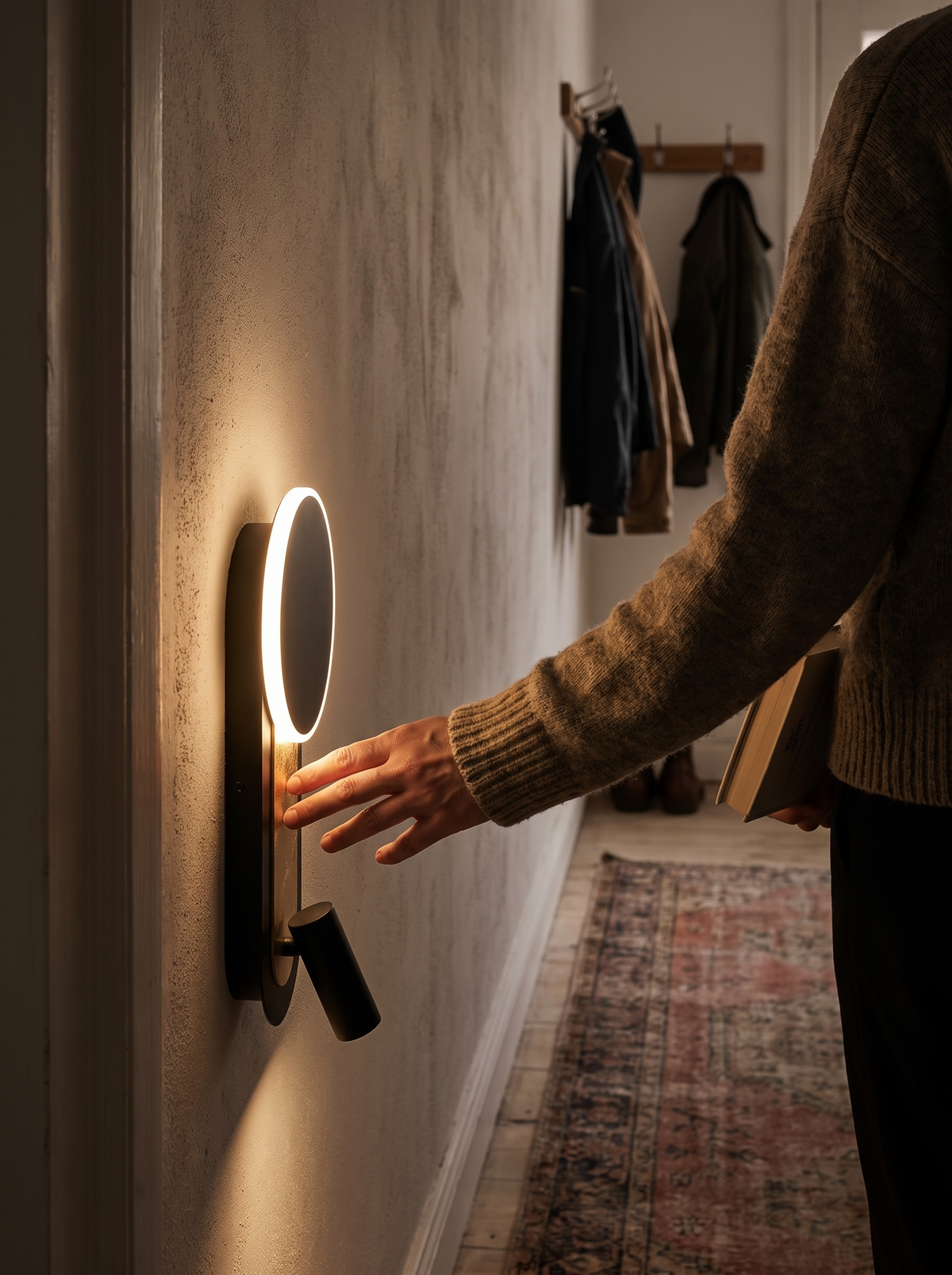 HaloBeam dual wall light lifestyle 3