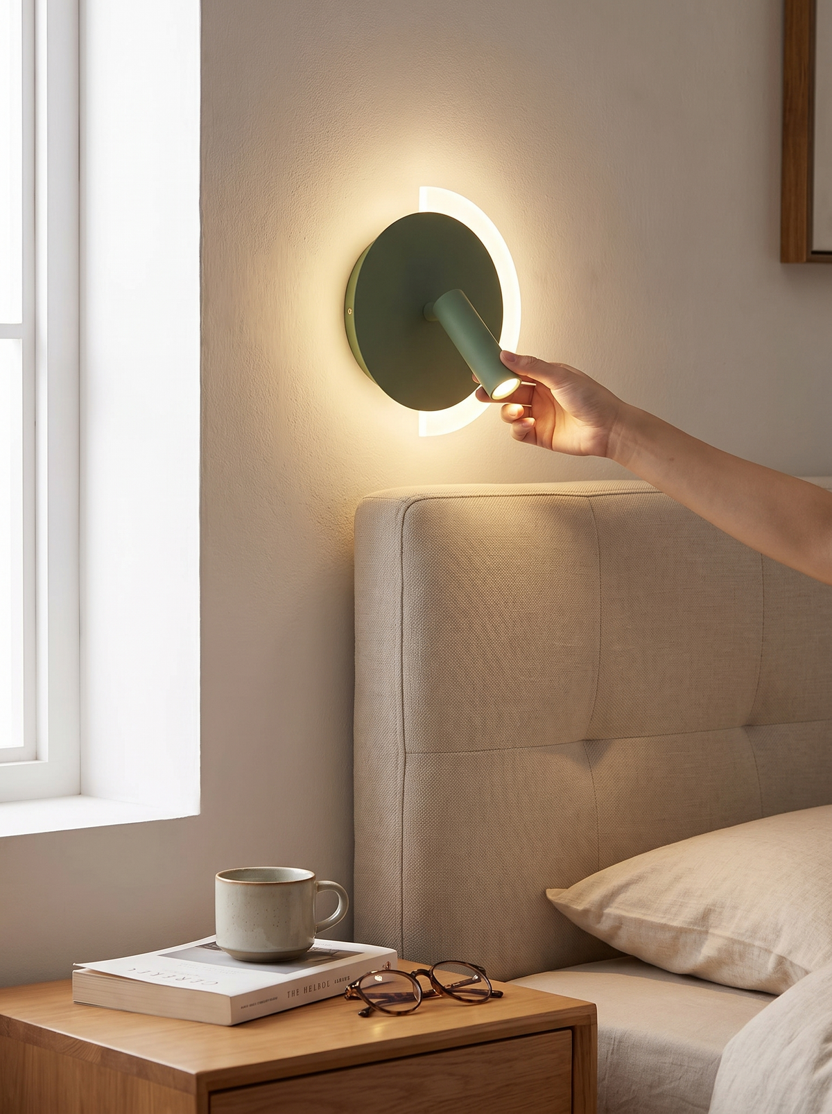 LunaSpot bedside light lifestyle 2