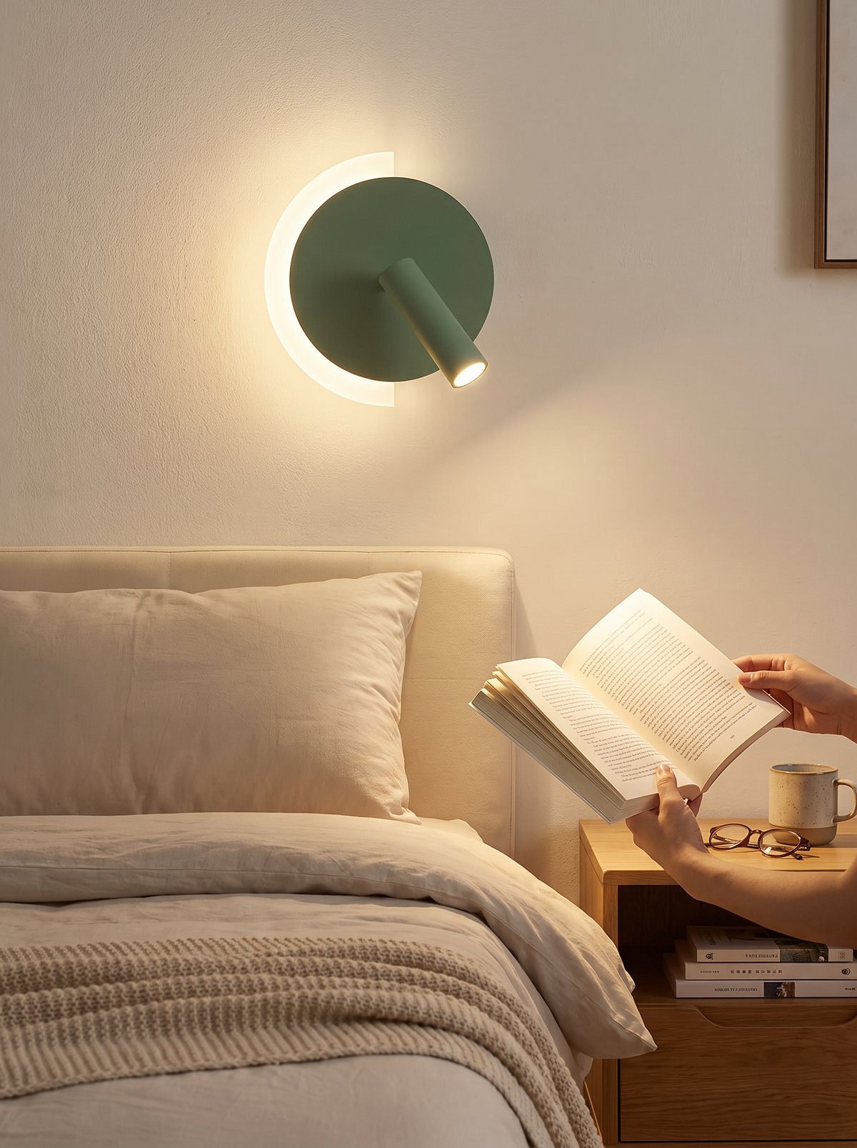 LunaSpot bedside light lifestyle 1