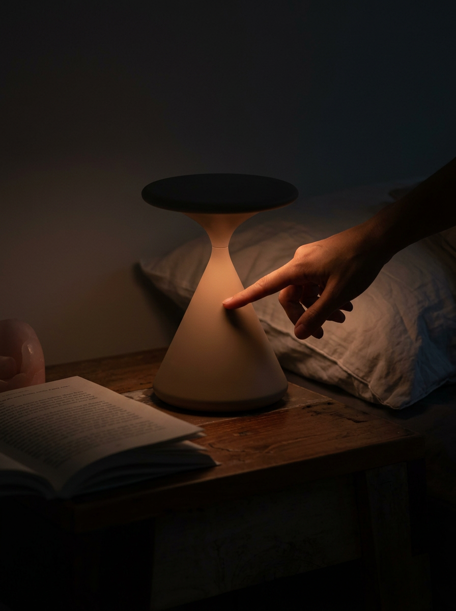 Aurora hourglass lamp lifestyle 3
